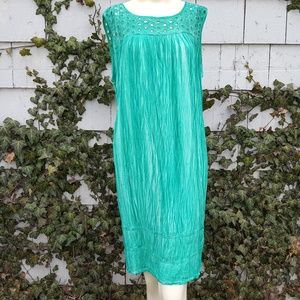 NWT Flowy Beach Dress Boho Midi Jessica Taylor